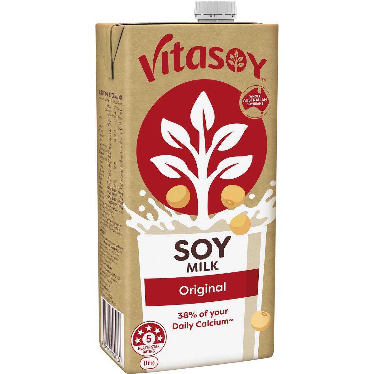 Calories in Vitasoy Original Soy Milk calcount