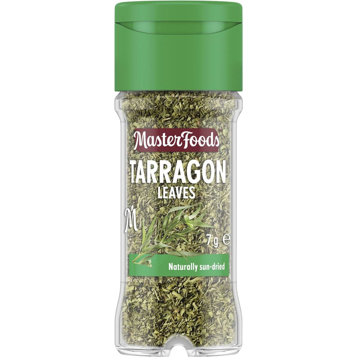 Calories in Masterfoods Tarragon Leaves calcount