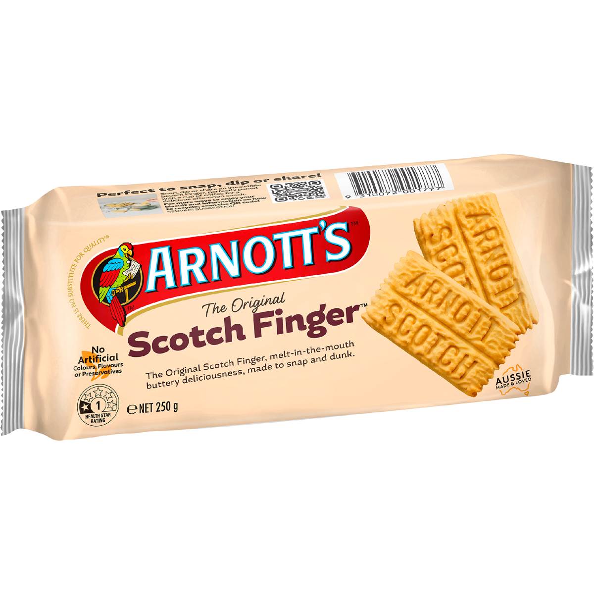 Arnott's Scotch Finger Plain Biscuits 250g