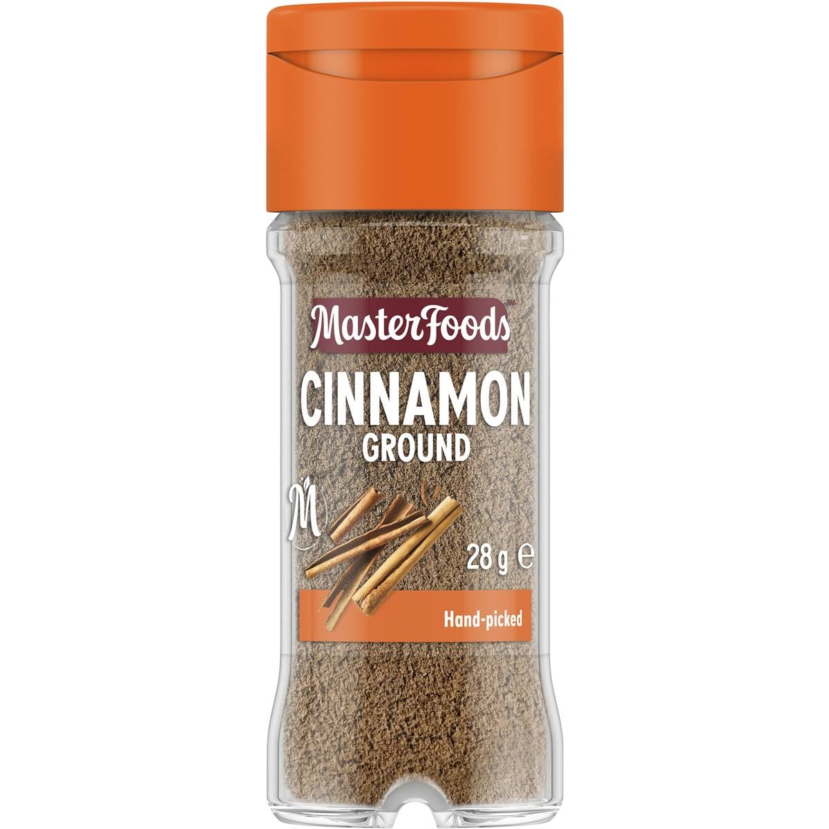 Calories in Masterfoods Ground Cinnamon Ground calcount