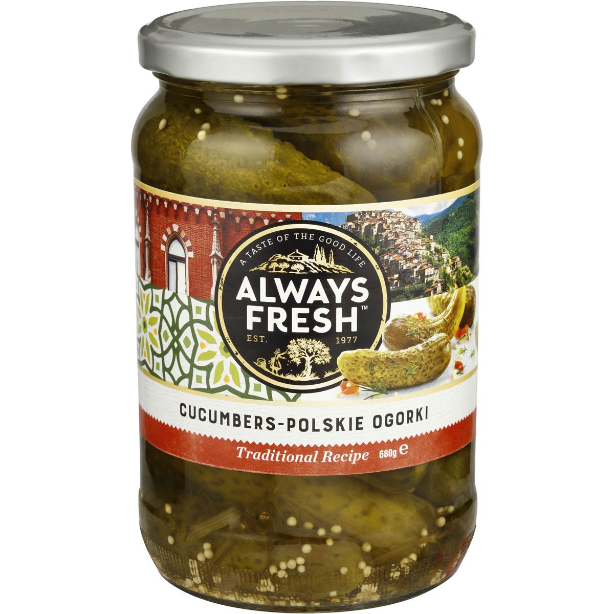 Calories in Always Fresh Cucumbers Polish Ogor calcount