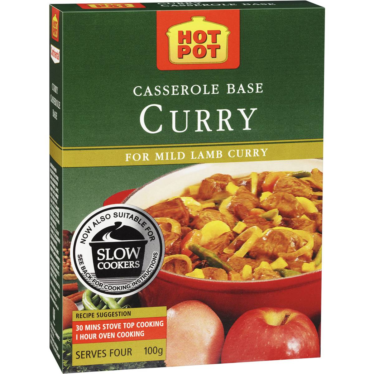 Calories in Hot Pot Casserole Base Curry