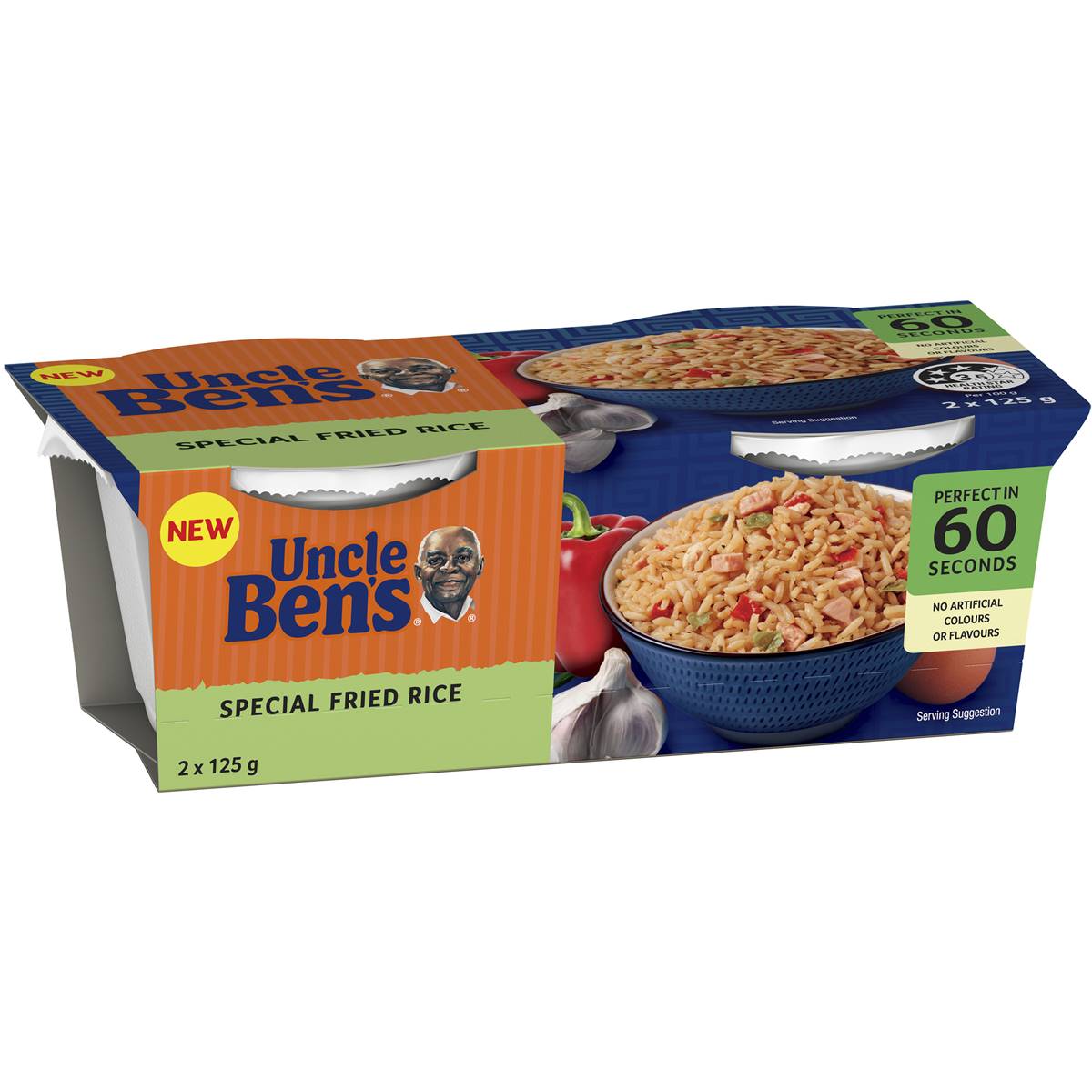 Calories in Uncle Ben's Microwave Special Fried Rice calcount