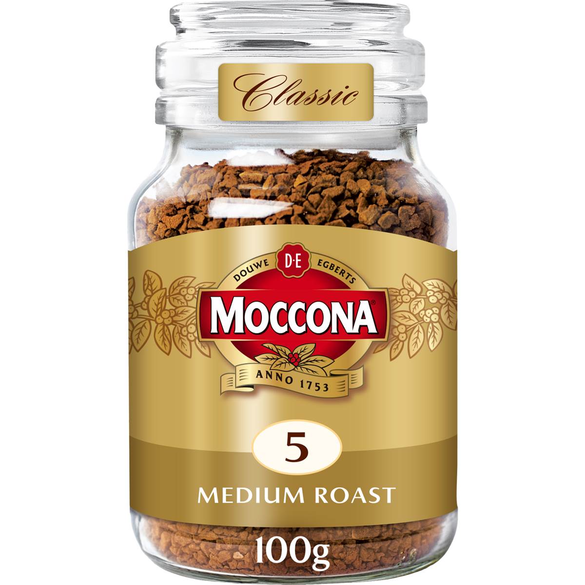 Moccona Freeze Dried Instant Coffee Classic Medium Roast 100g – Woolworths