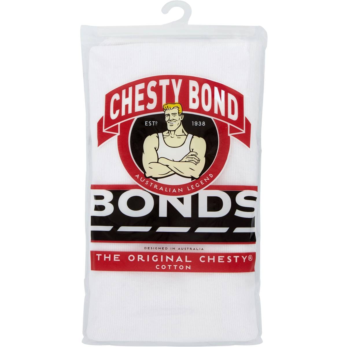 Bonds Singlet Mens Chesty White Size 20 each