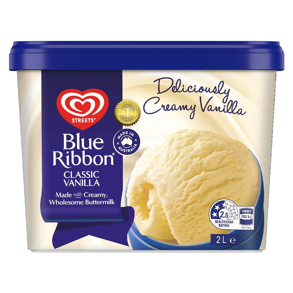 Streets Blue Ribbon Ice Cream Vanilla