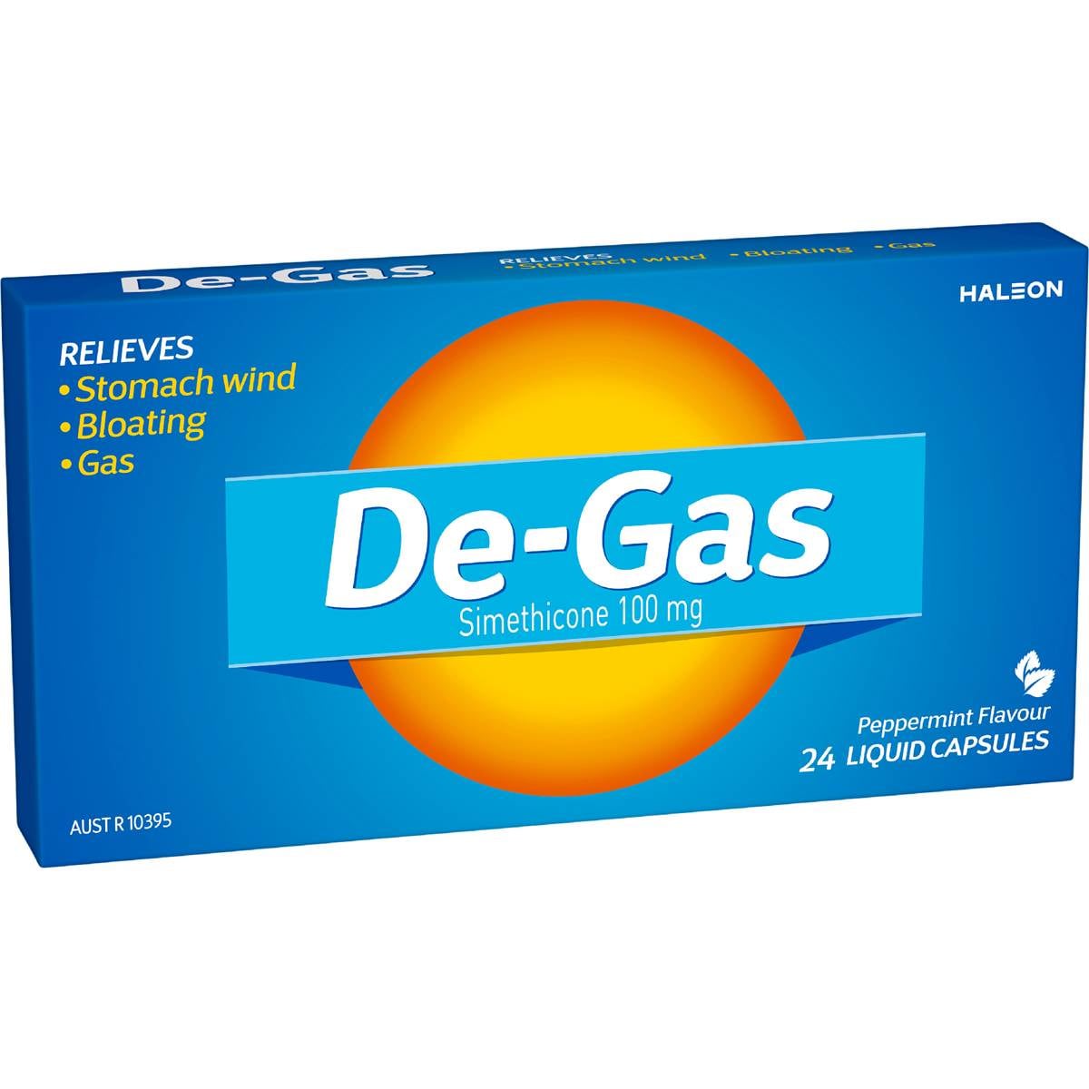 De-Gas Helps To Relieve Stomach Wind Bloating & Gas