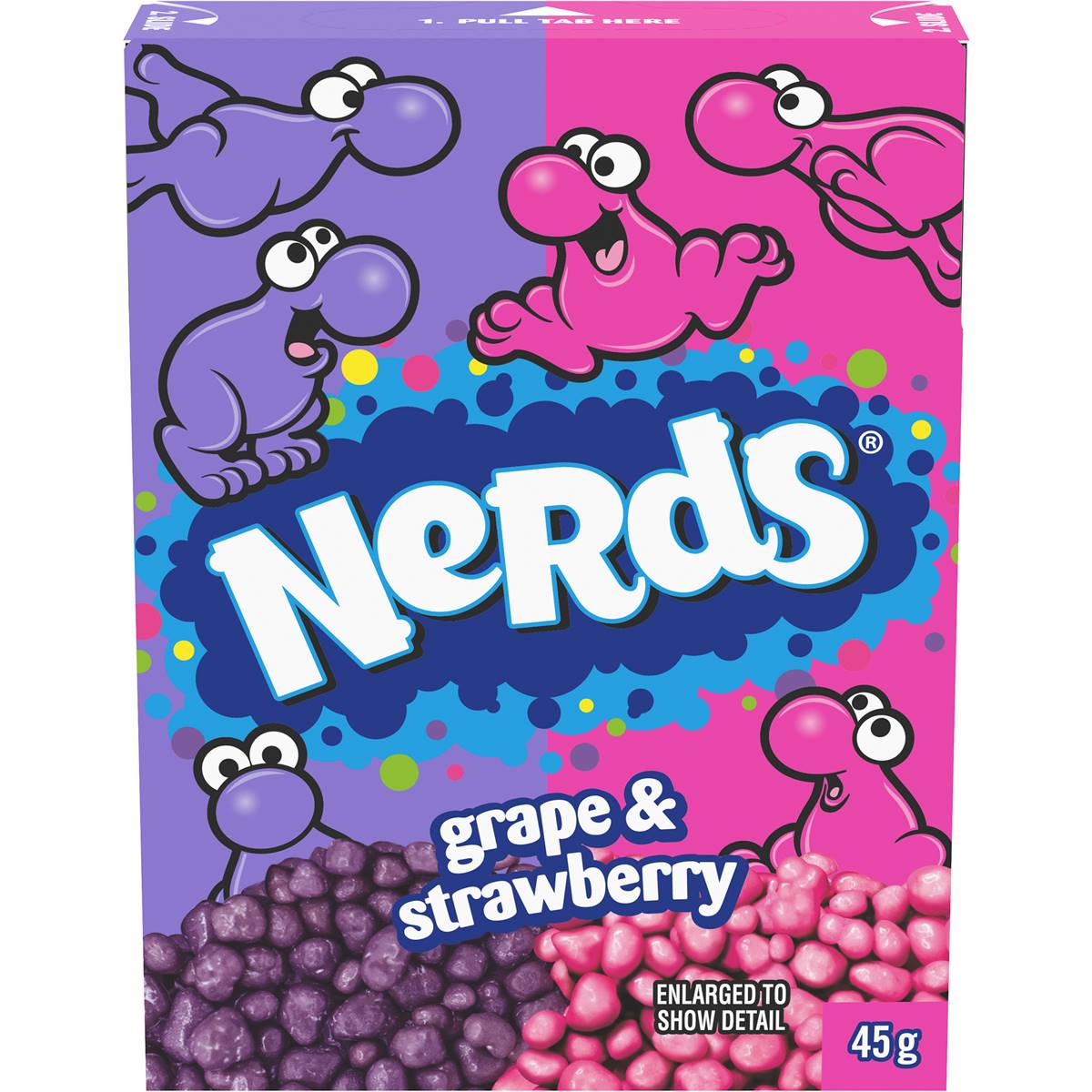 Calories in Nerds Grape & Strawberry