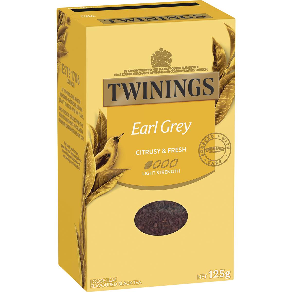 Calories in Twinings Earl Grey Loose Leaf Tea