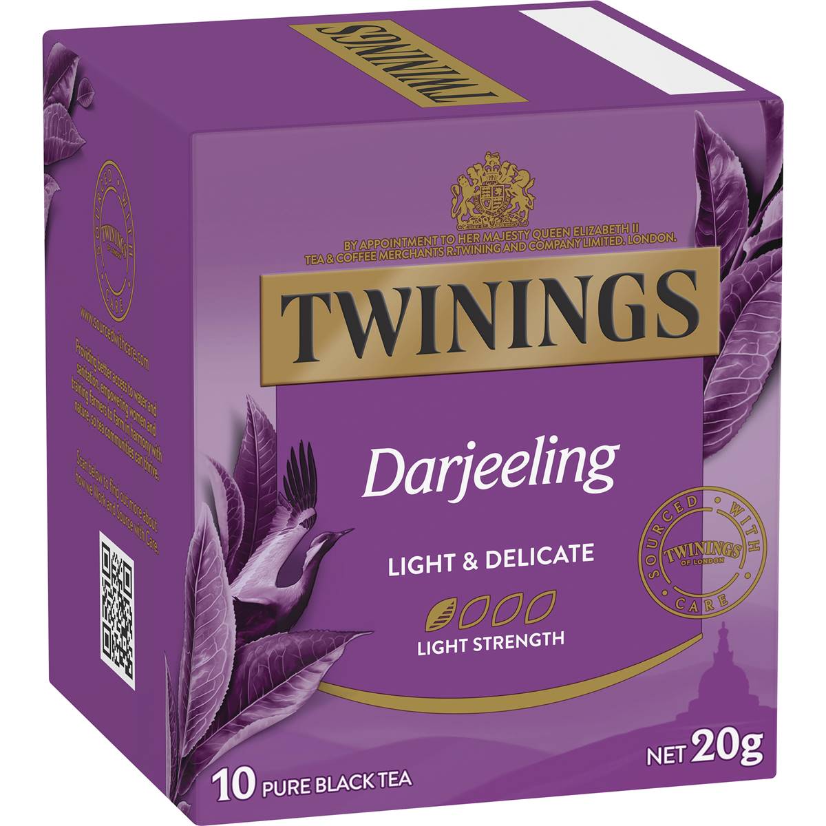 Calories in Twinings Darjeeling Tea Bags Tea Bags