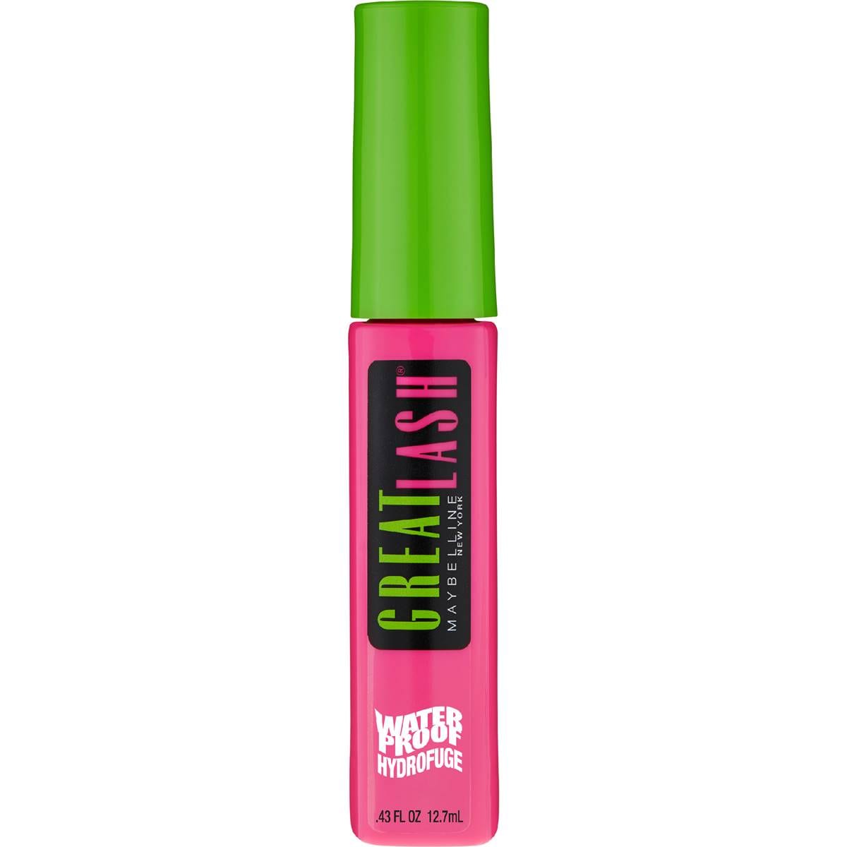 Maybelline Great Lash Volumizing Waterproof Mascara- Very Black