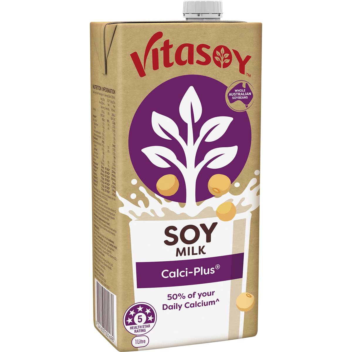 Calories in Vitasoy Calci Plus Soy Milk calcount