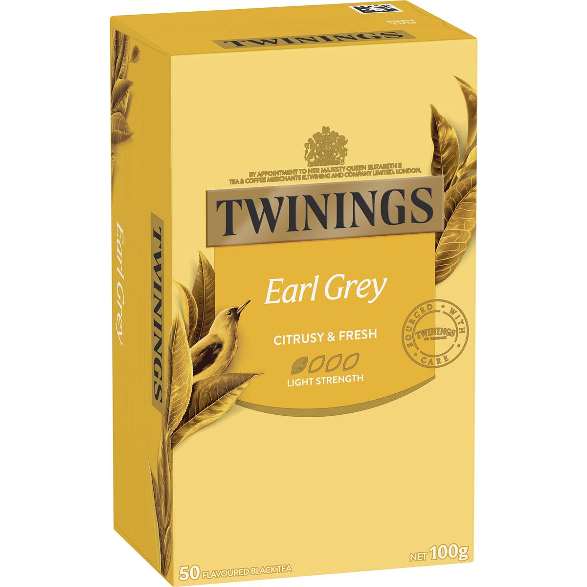 Calories in Twinings Earl Grey Tea Bags Tea Bags
