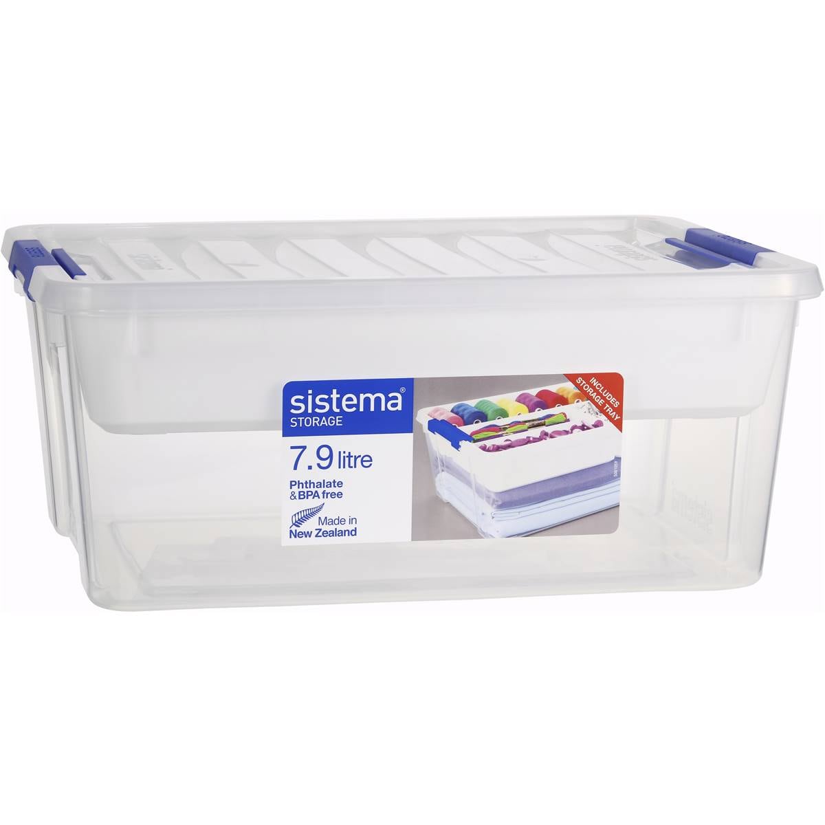 Sistema Storage Container with Tray 7.9L 7.91L