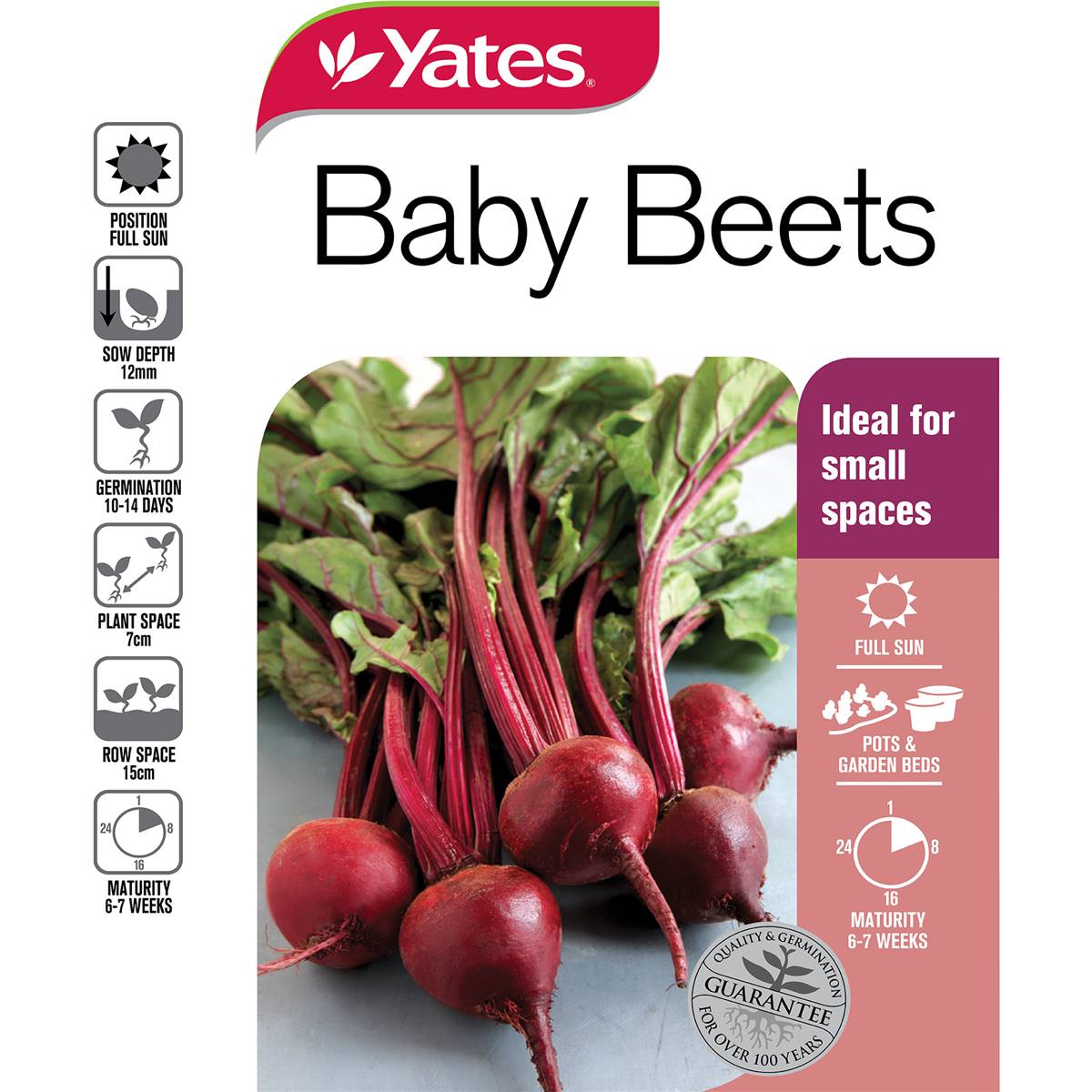 Yates Baby Beets Seeds each