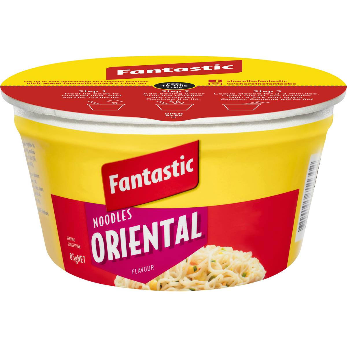 Calories in Fantastic Oriental Noodle Bowl calcount