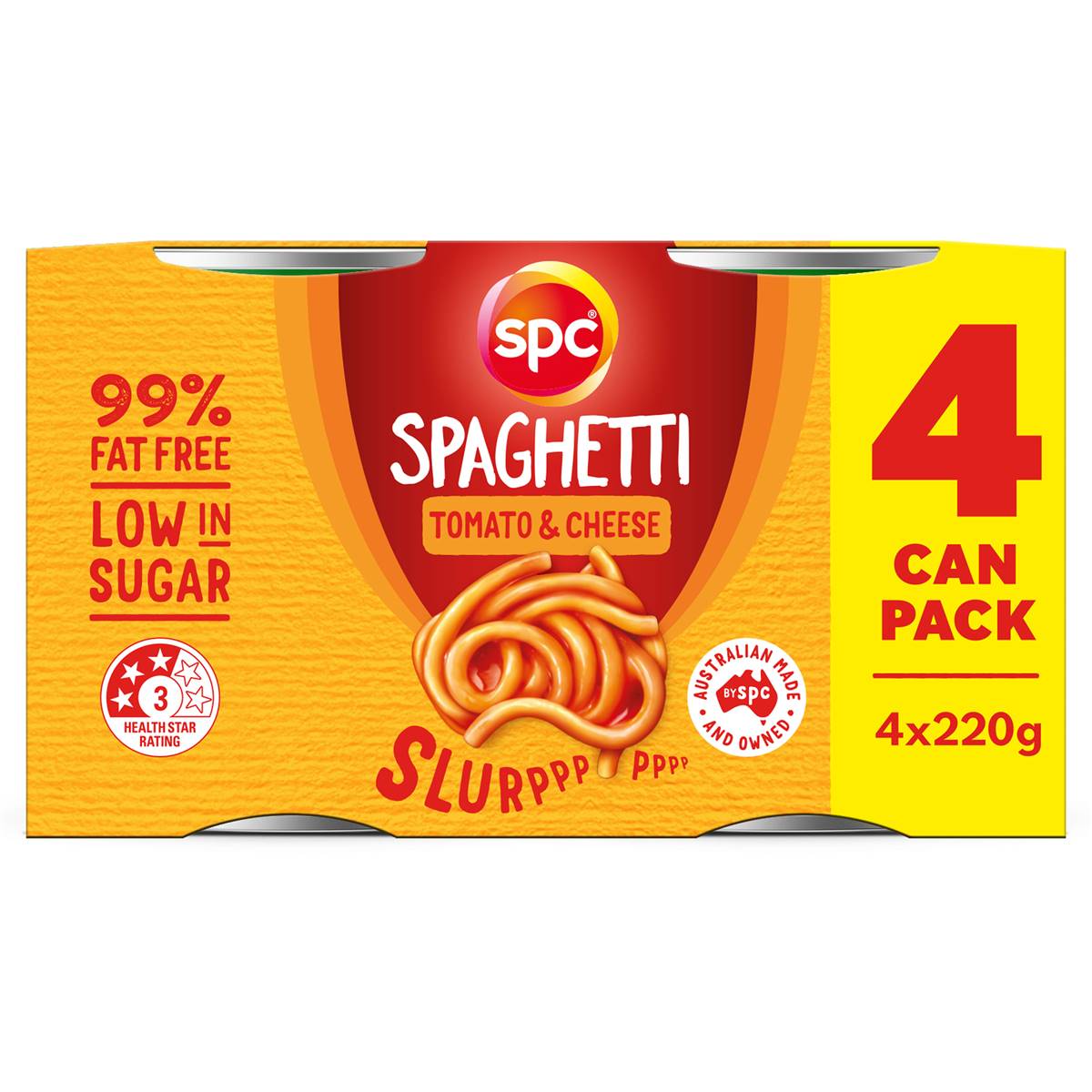 Calories in Spc Spaghetti Tomato & Cheese Tomato & Cheese Sauce