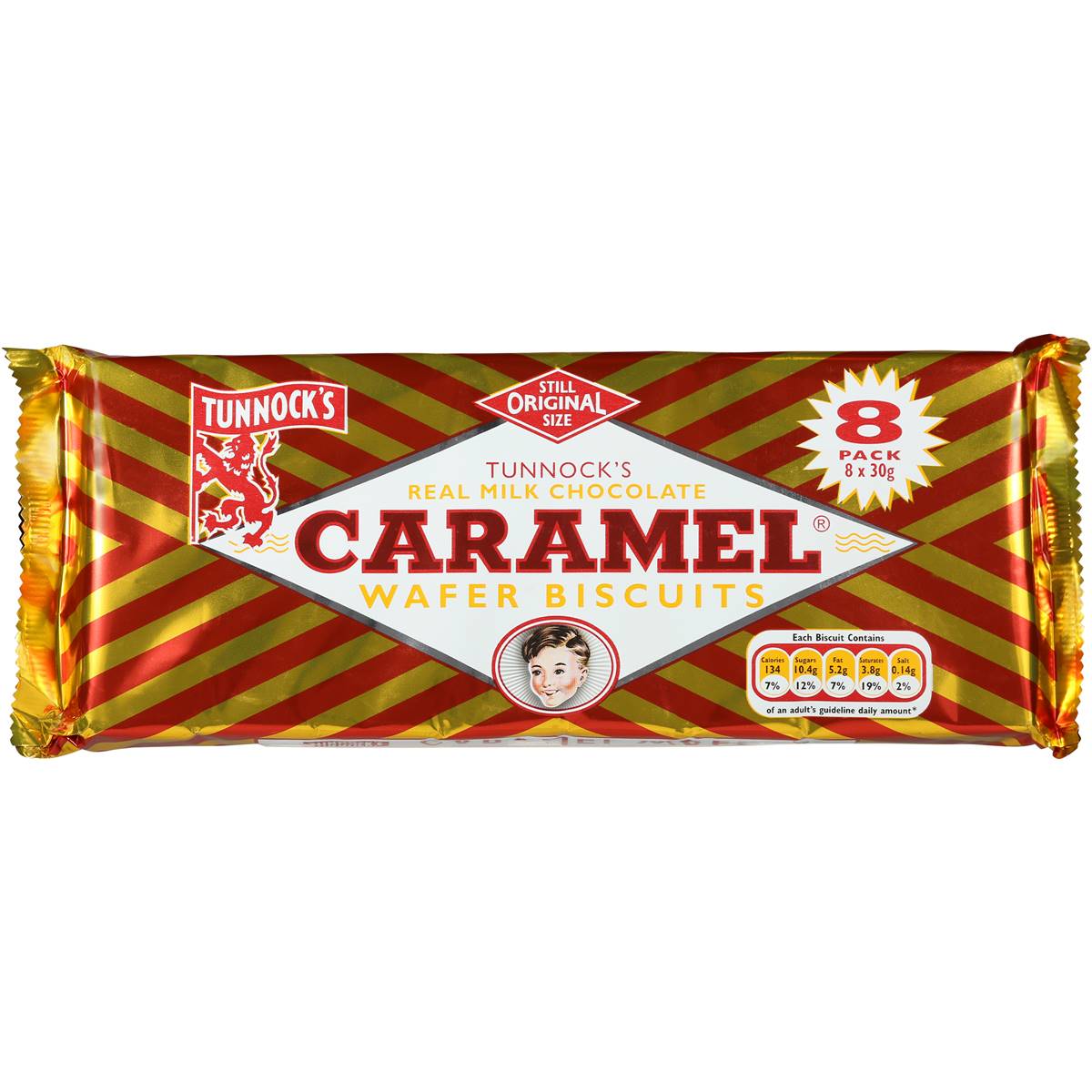 Calories in Tunnocks Snacks Caramel Wafer calcount