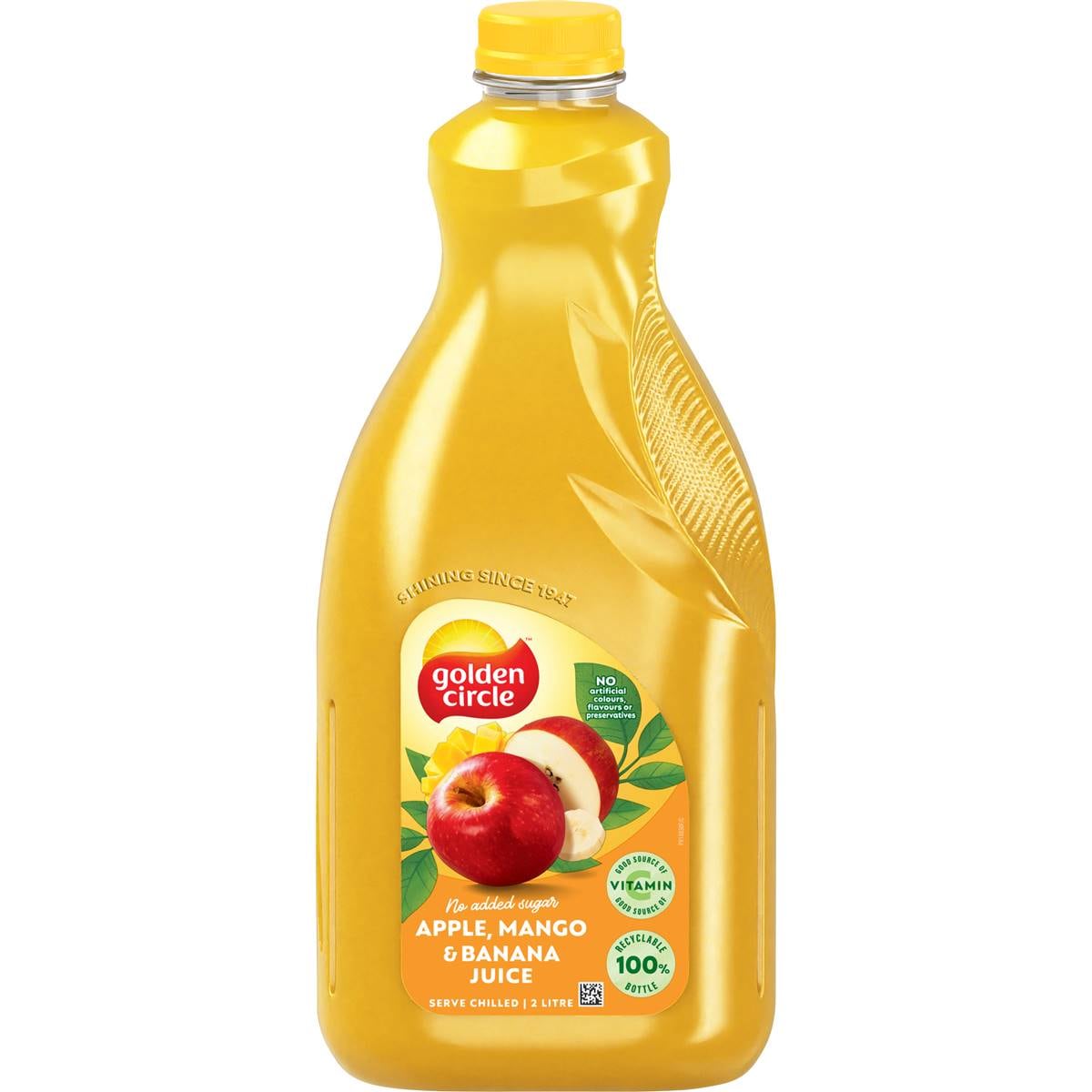 Calories in Golden Circle Fruit Juices Apple Mango Banana Juice calcount