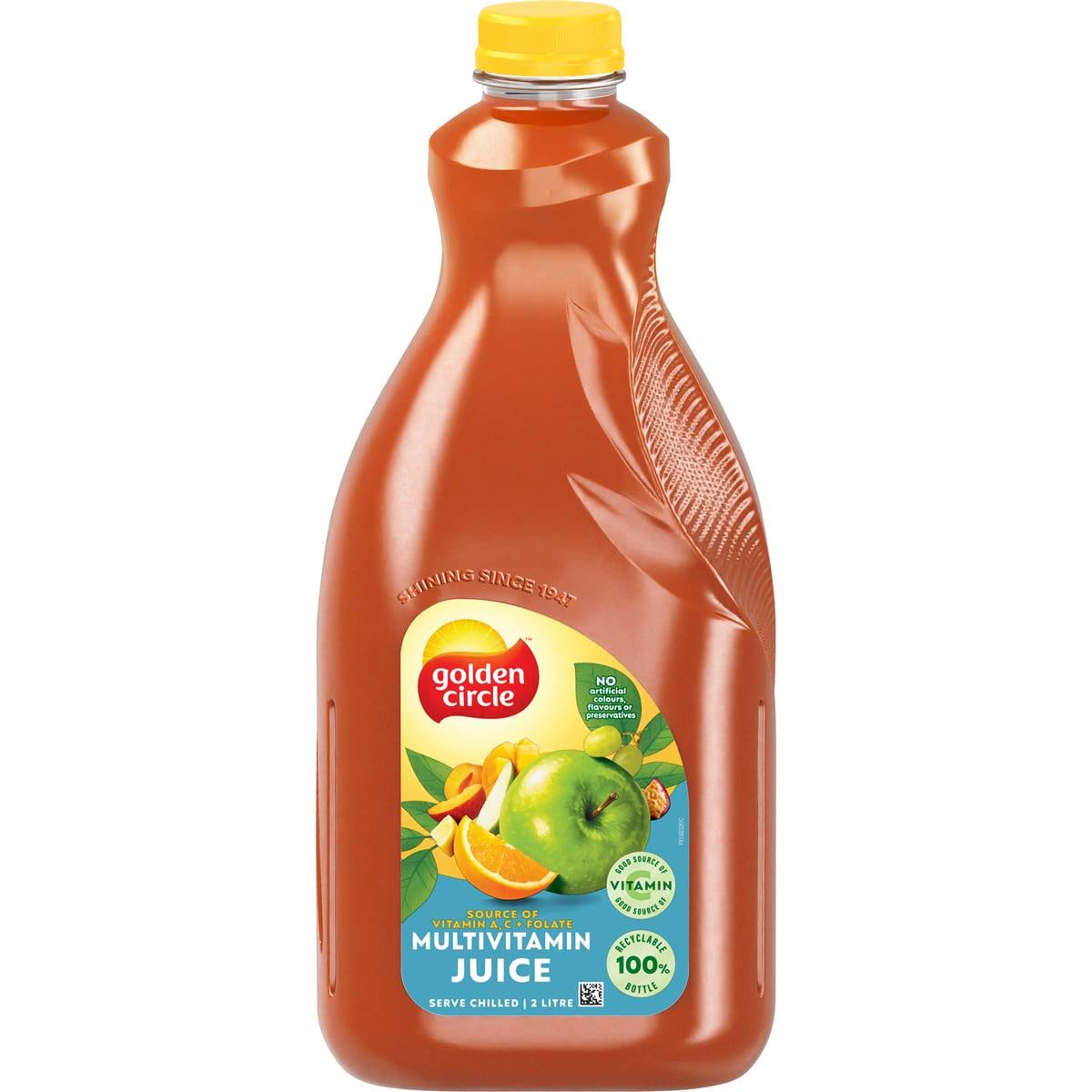 Calories in Golden Circle Multivitamin Juice Multi Vitamin Fruit Juices