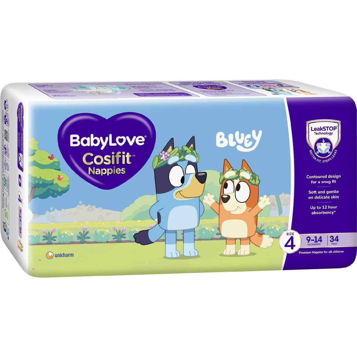 BabyLove Cosifit Nappies Size 4 (9-14kg) 34 pack