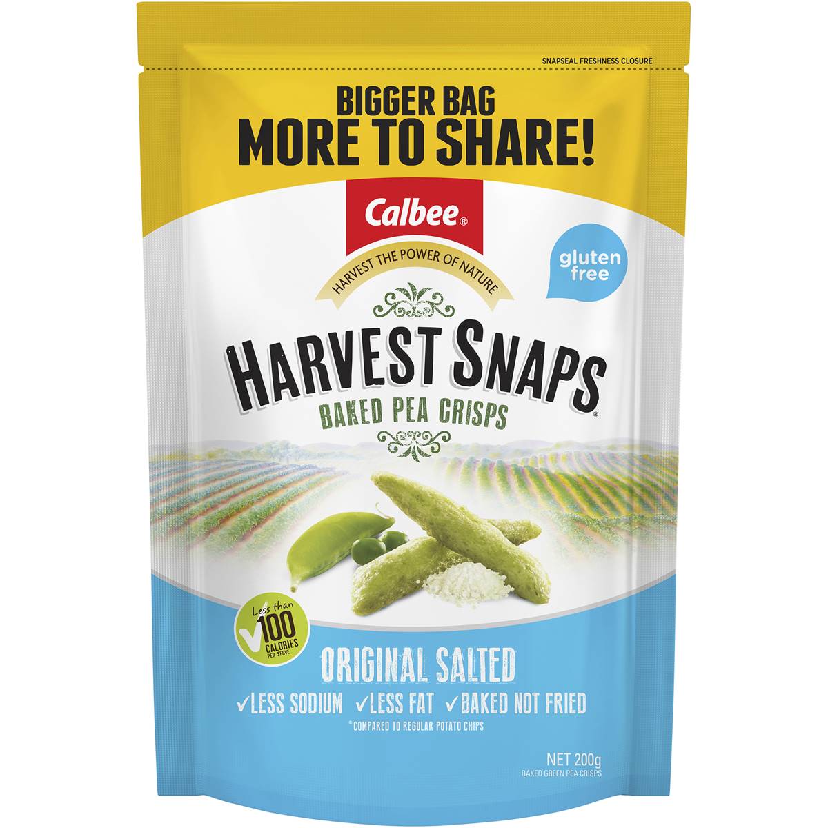 Calories in Harvest Snaps Original Salted Multi Pack calcount