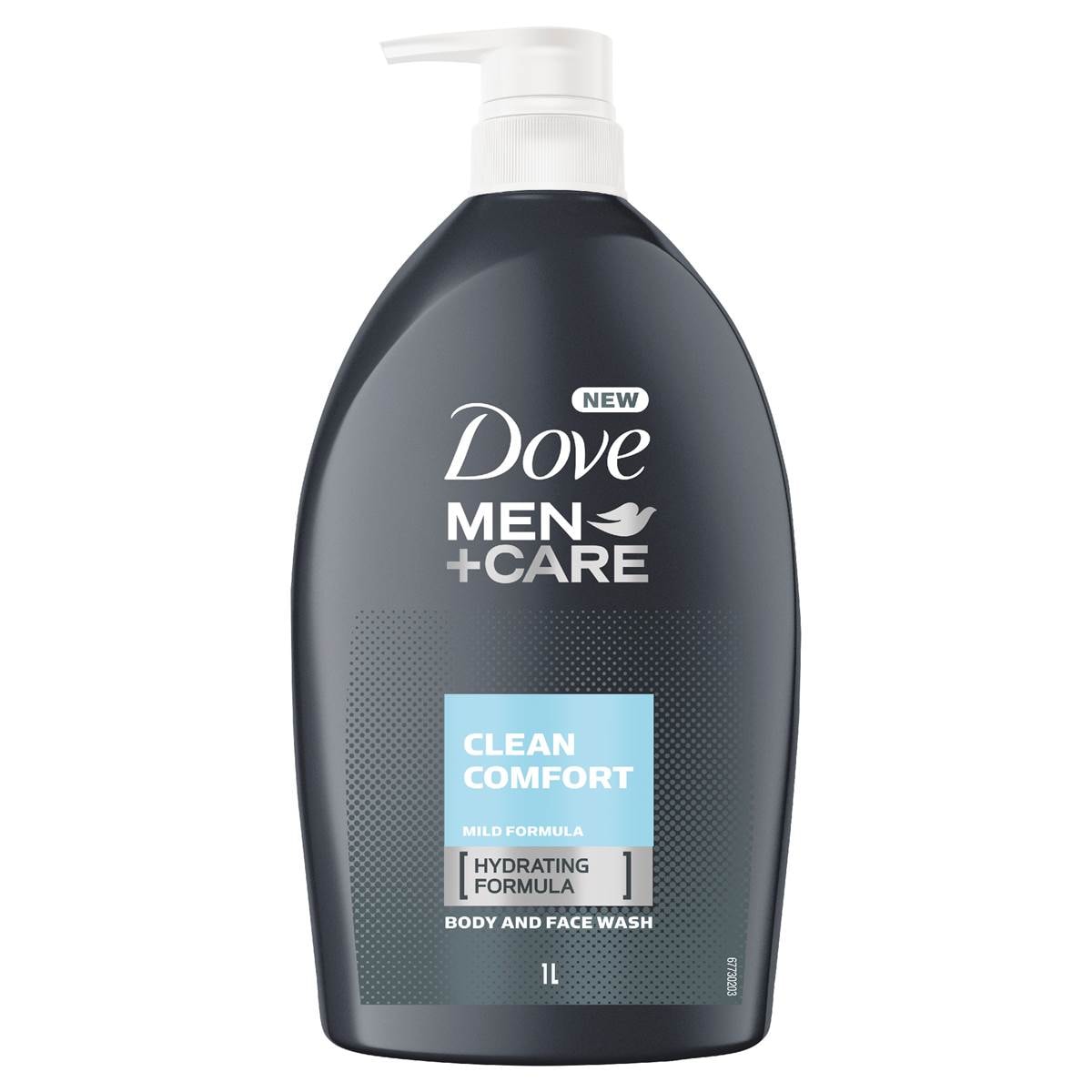 Dove Men+Care Body & Face Wash Clean Comfort 1L