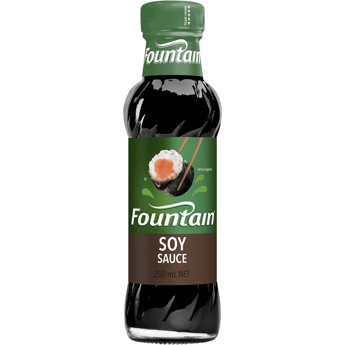 Calories in Fountain Soy Sauce calcount