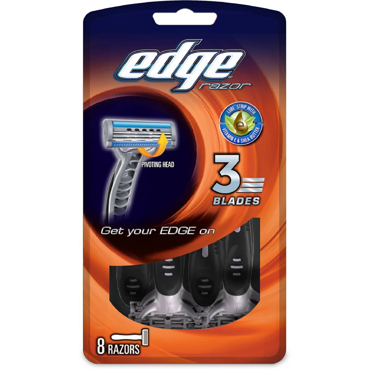 Edge Mens 3 Blade Disposable