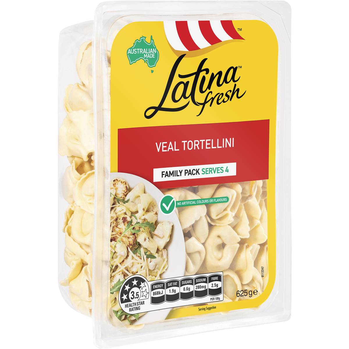 Calories In Coles Veal Tortellini Pasta Calcount