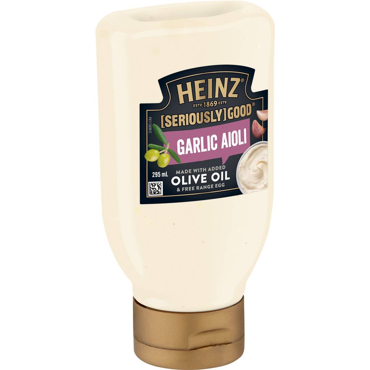 Calories in Heinz Garlic Aioli Mayonnaise calcount