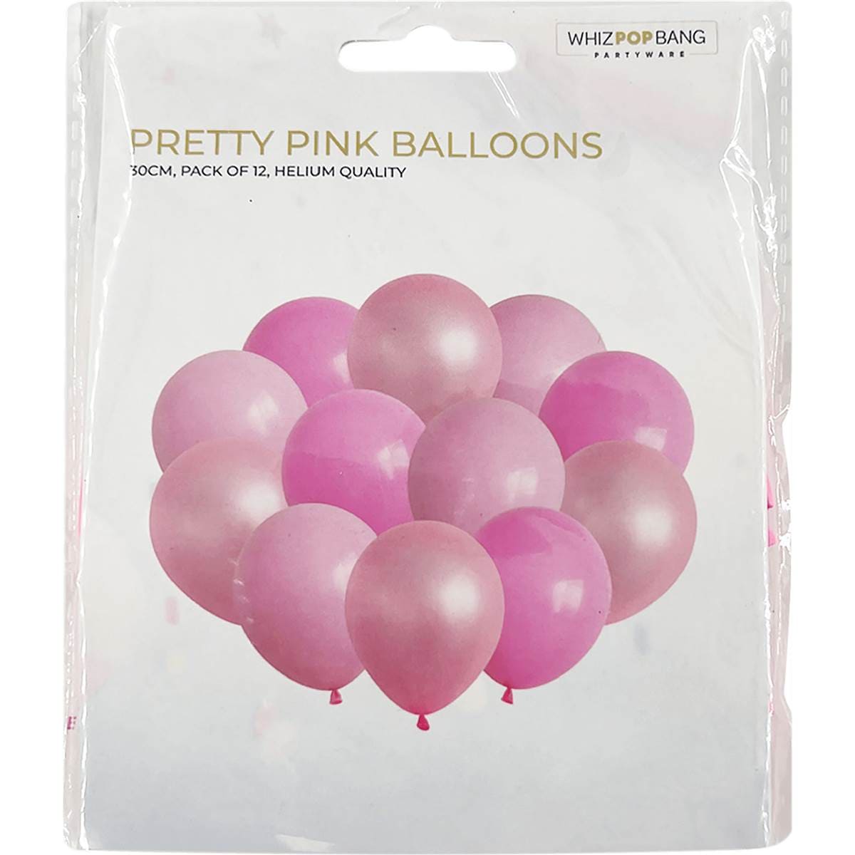 Whiz Pop Bang Pretty Pink Balloons
