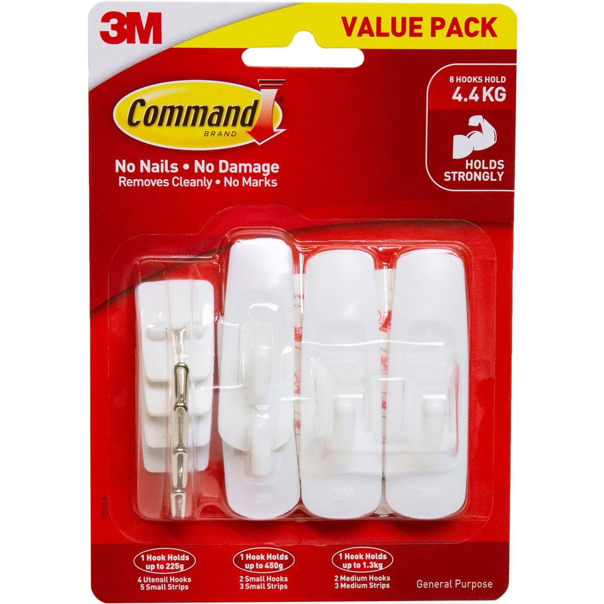 3M Command Mixed Hooks Value