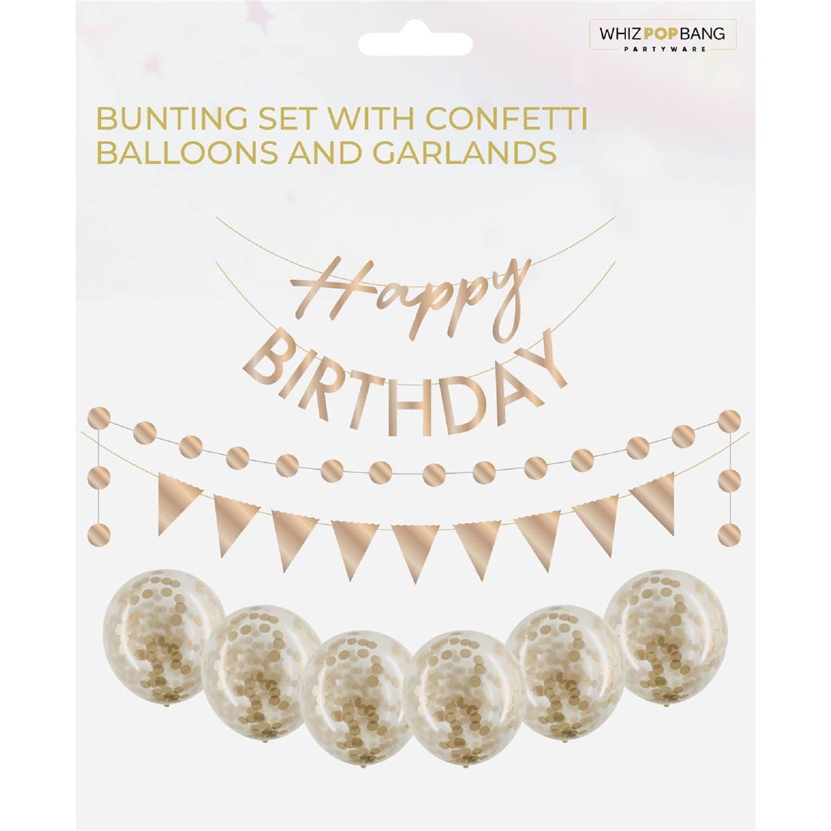 Whiz Pop Bang Happy Birthday Bunting Set