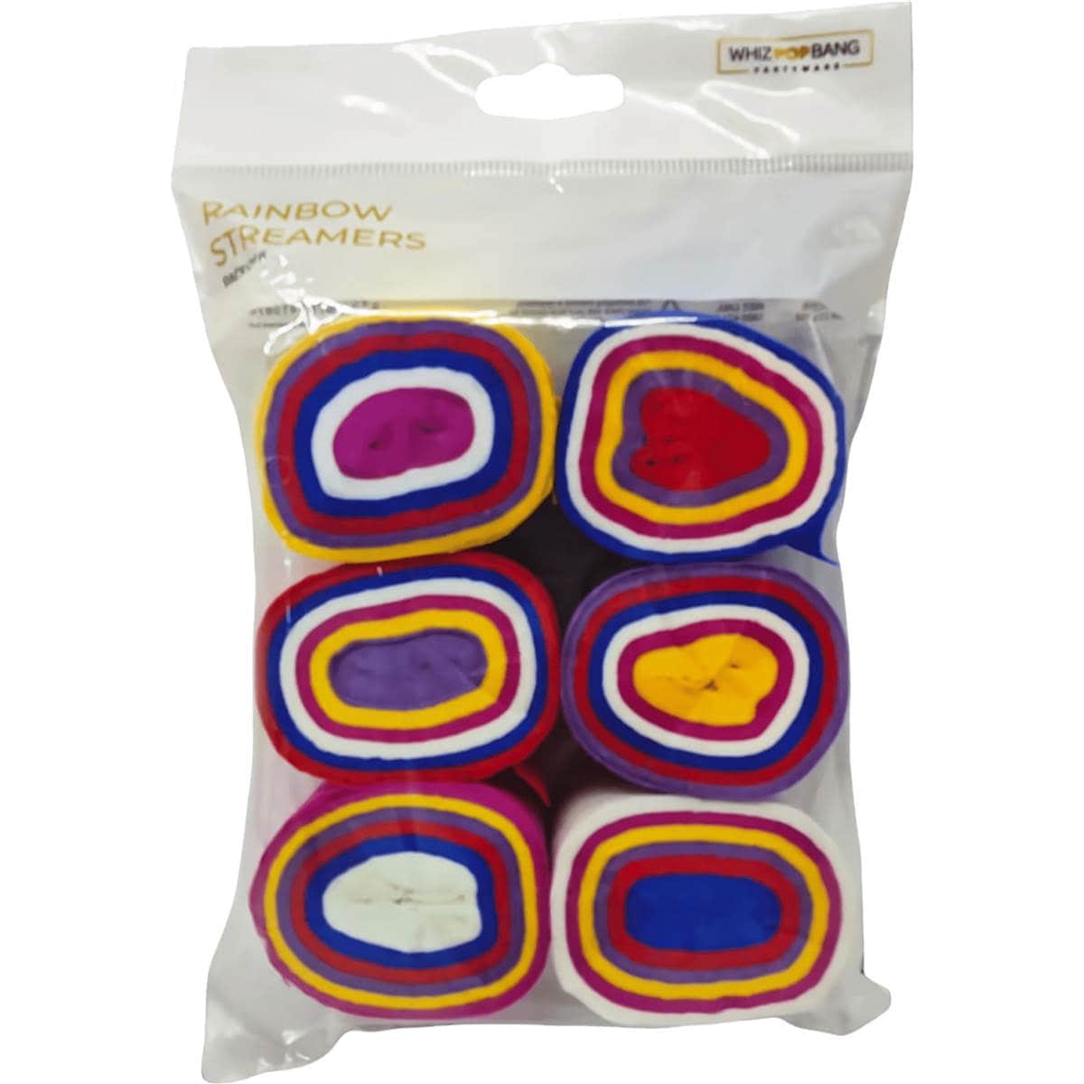 Whiz Pop Bang Rainbow Streamers