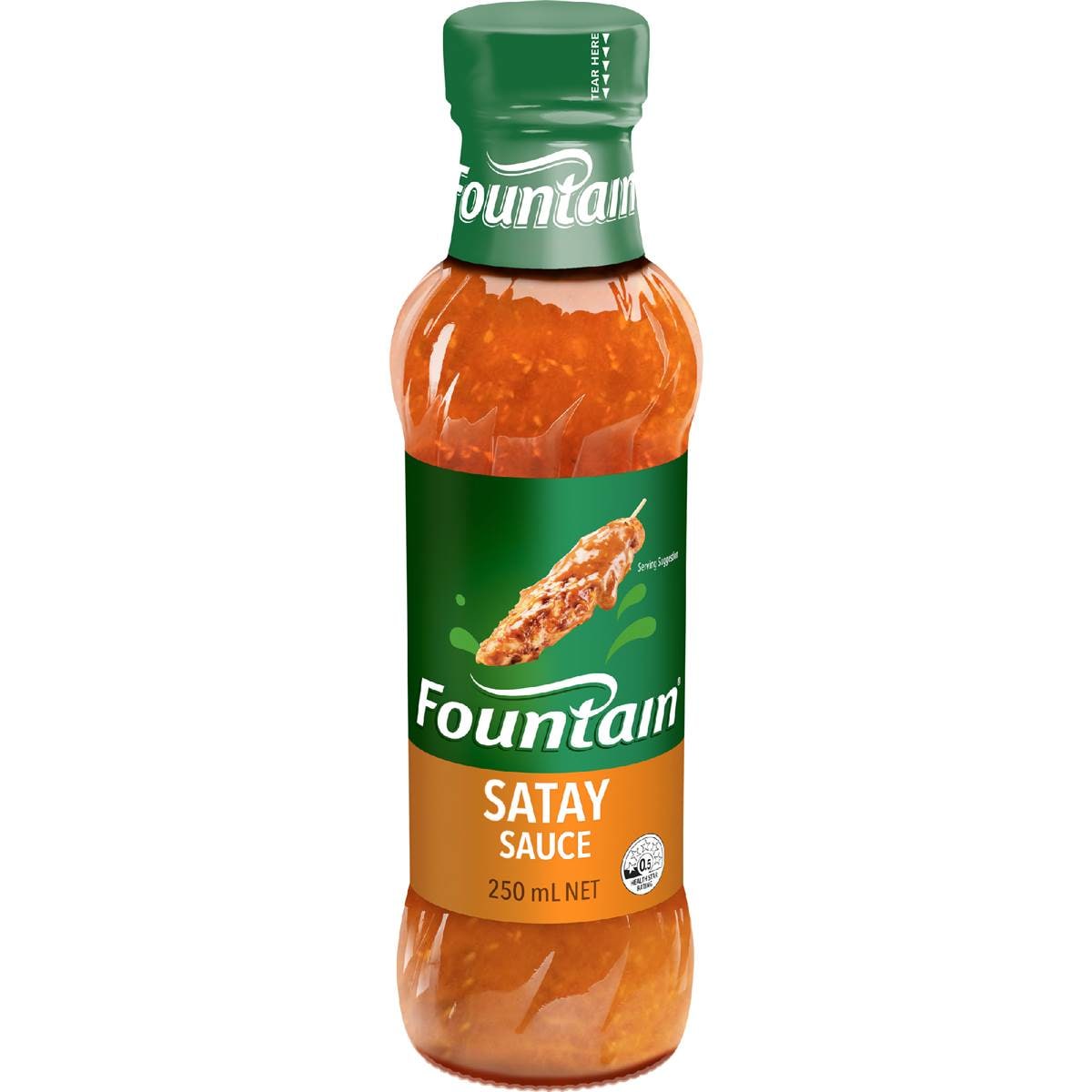Calories in Fountain Satay Sauce calcount