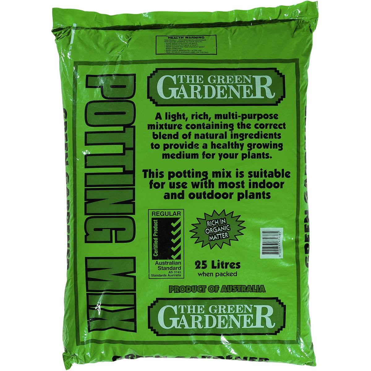 Green Gardener Multipurpose Potting Mix 25L Woolworths