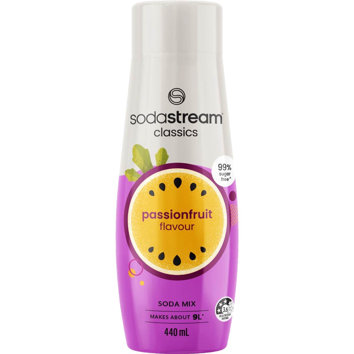 Sodastream Classics Soda Mix Passionfruit 440mL