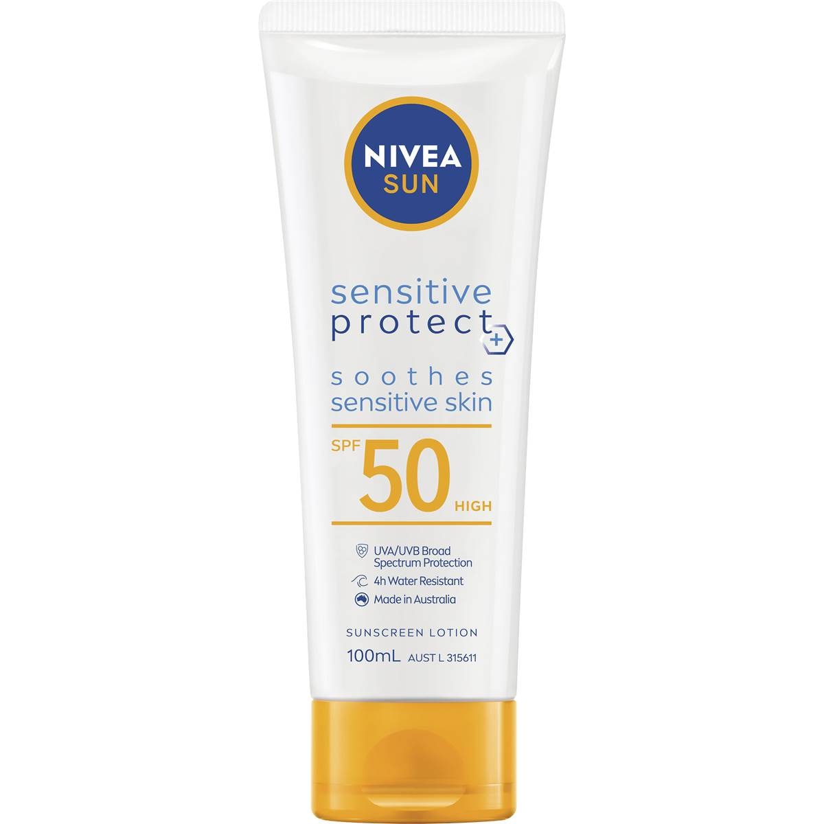 Nivea SPF 50 Sun Sensitive Protect Sunscreen Lotion 100mL