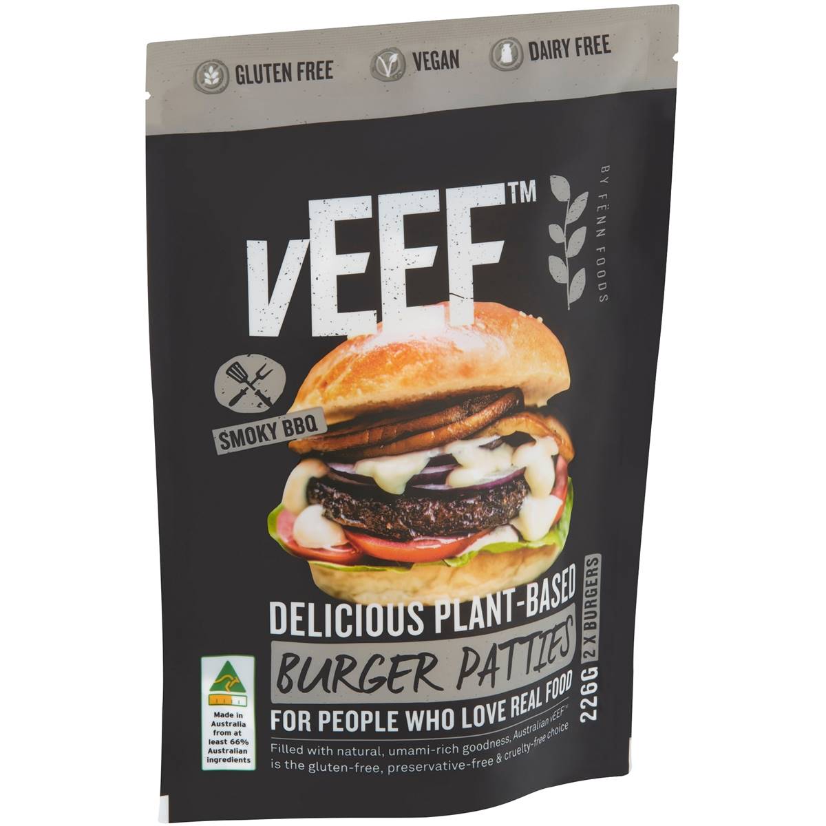 Veef Plant Based Burger Patties 