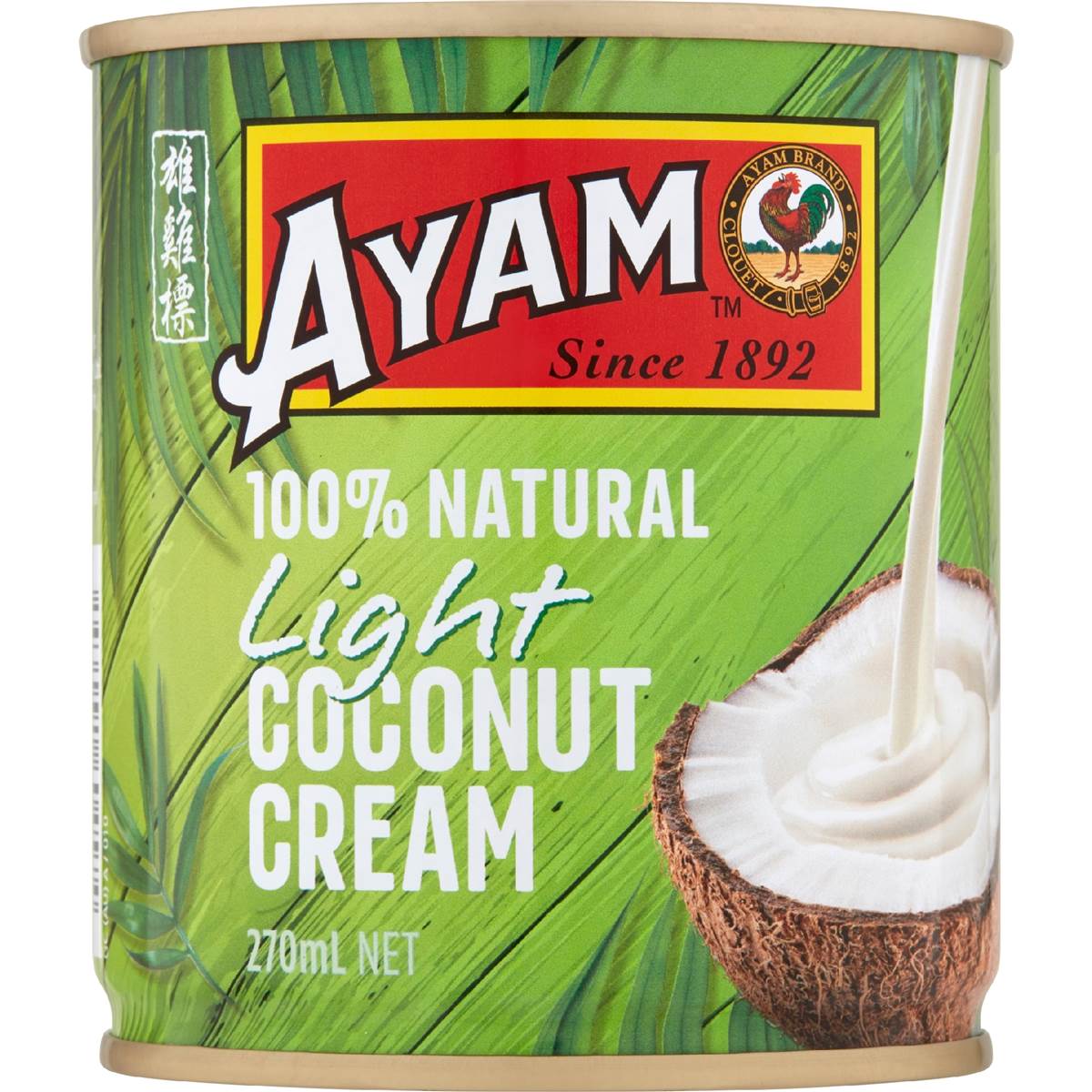 Calories in Ayam Coconut Cream calcount