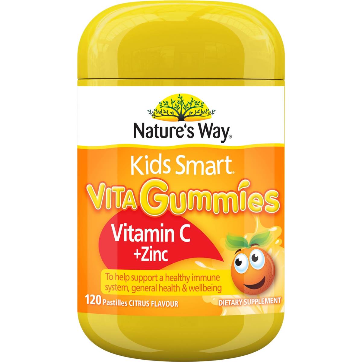 Nature's Way Kids Smart Vita Gummies Vitamin C Plus Zinc 120 pack