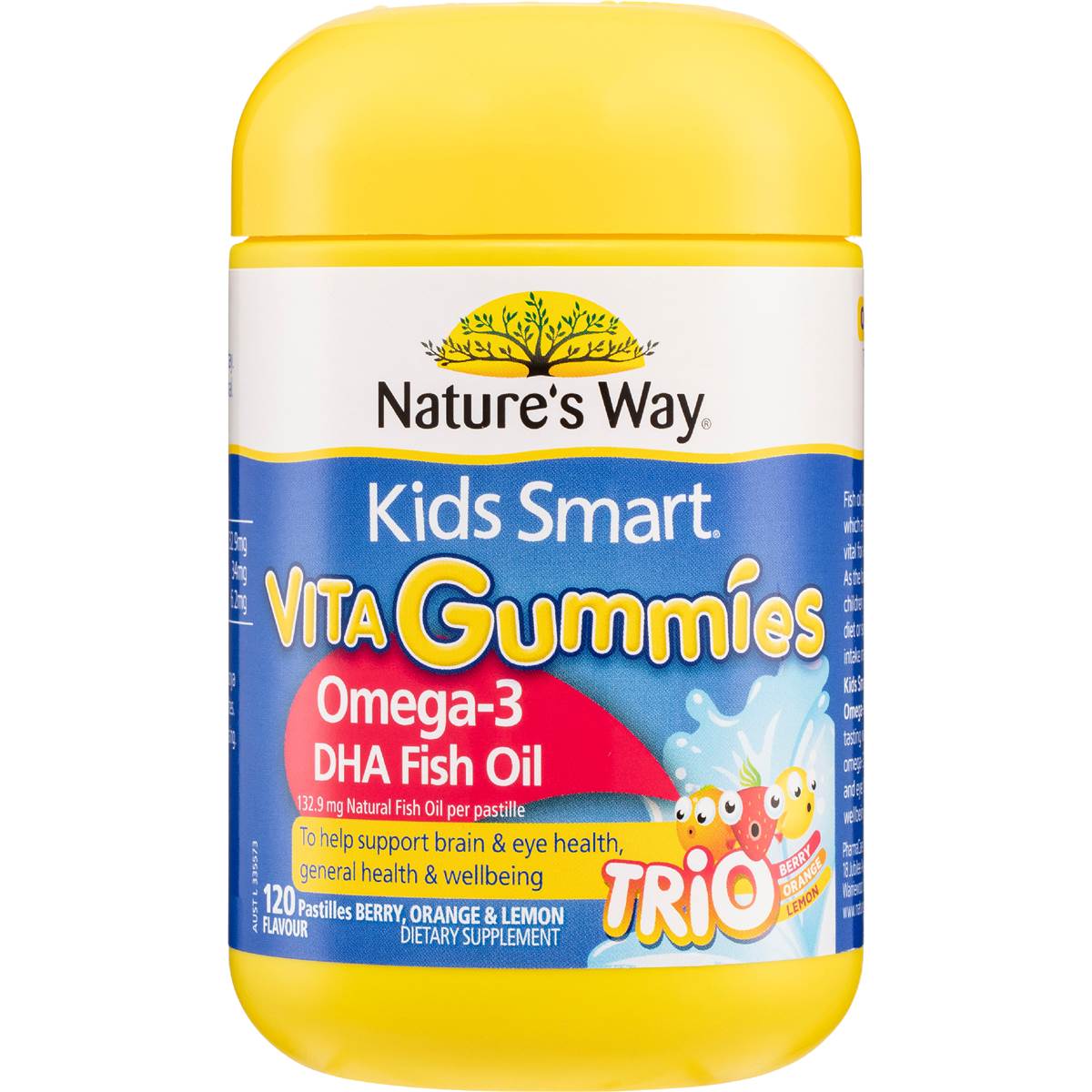 Nature's Way Kids Smart Vita Gummies Omega 120 pack