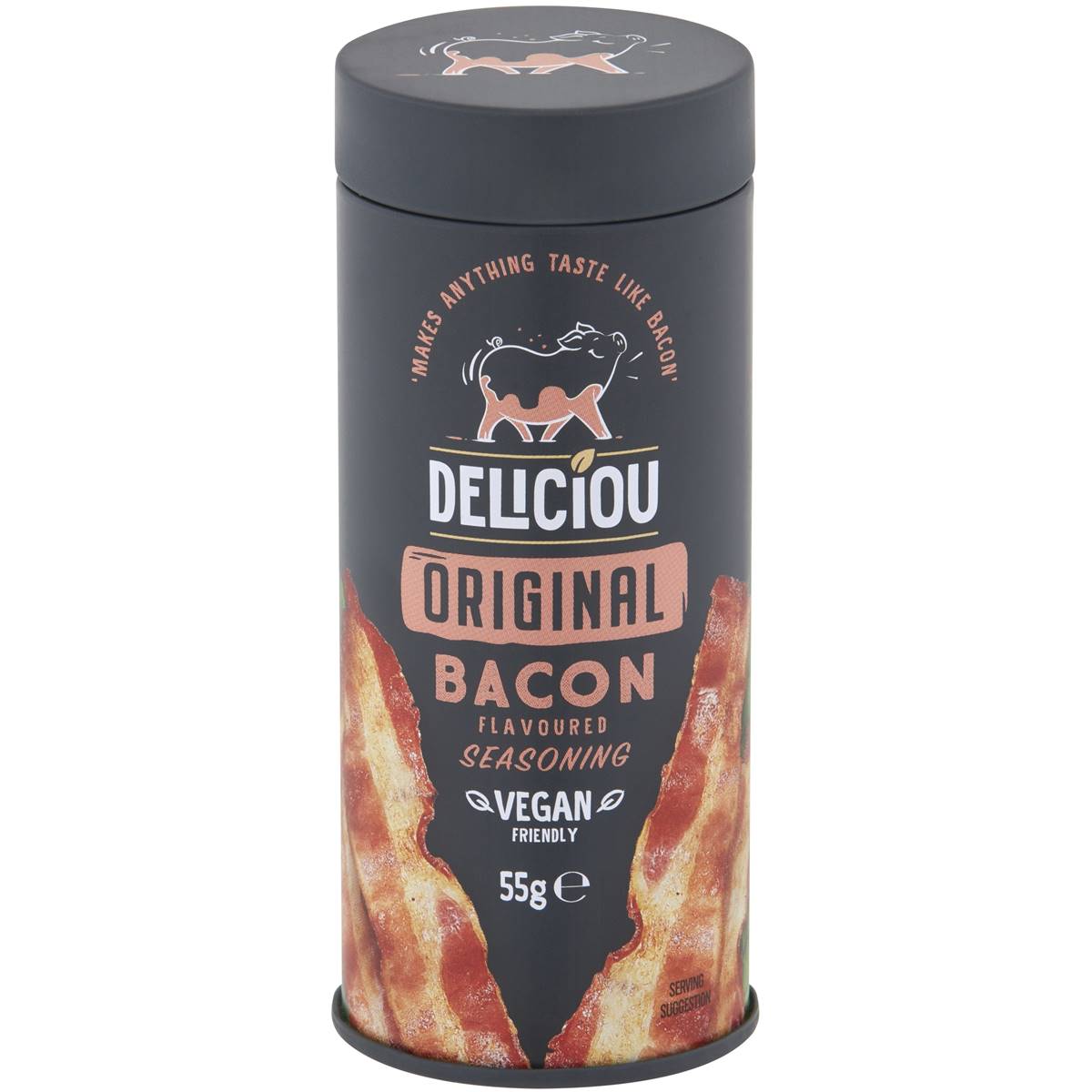 Calories in Deliciou Bacon Seasoning Original Original