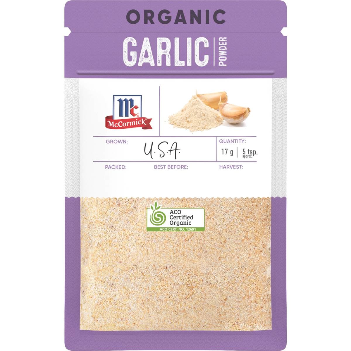 McCormick Organic Garlic Powder
