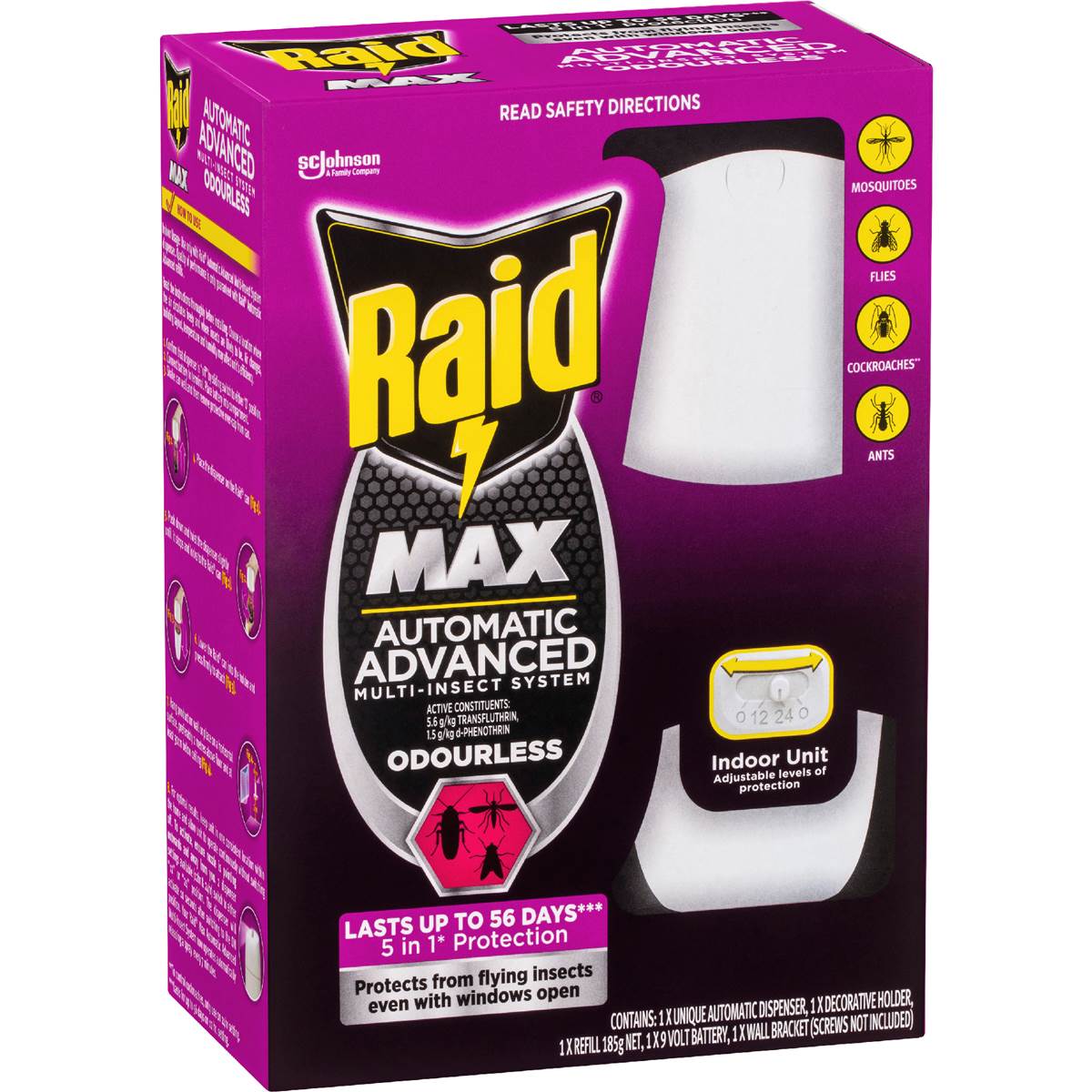 Raid Max Pest Advanced Multi-Insect Automatic Repellent System