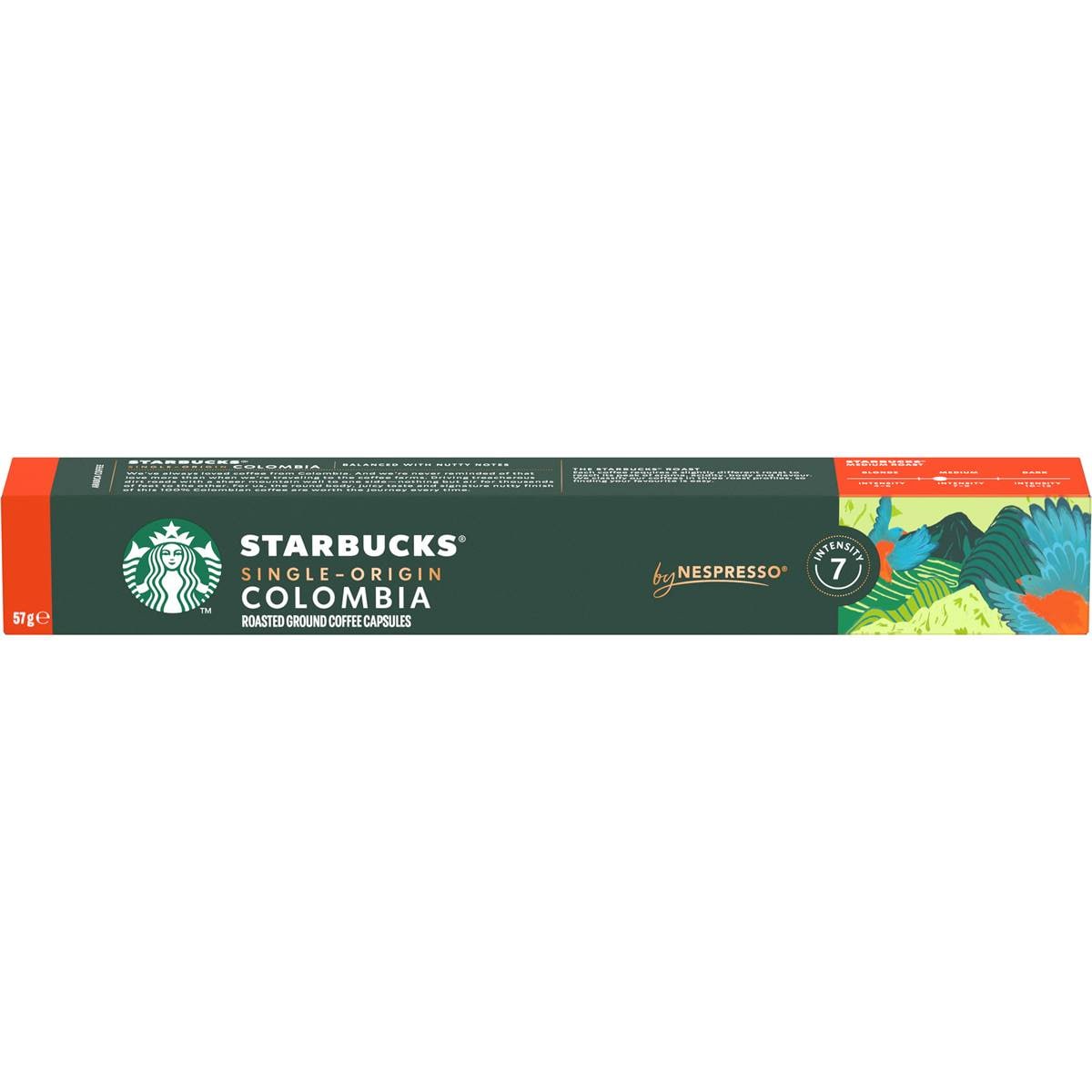Starbucks by Nespresso Colombia Coffee Pods Single Origin