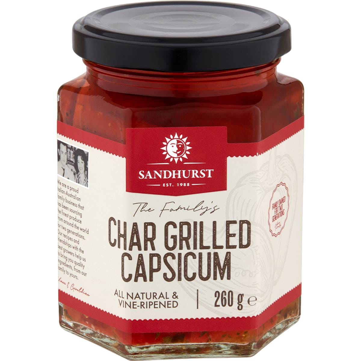Sandhurst Capsicum Chargrilled