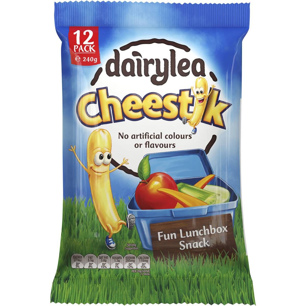 Calories in Dairylea Cheestik Sticks calcount
