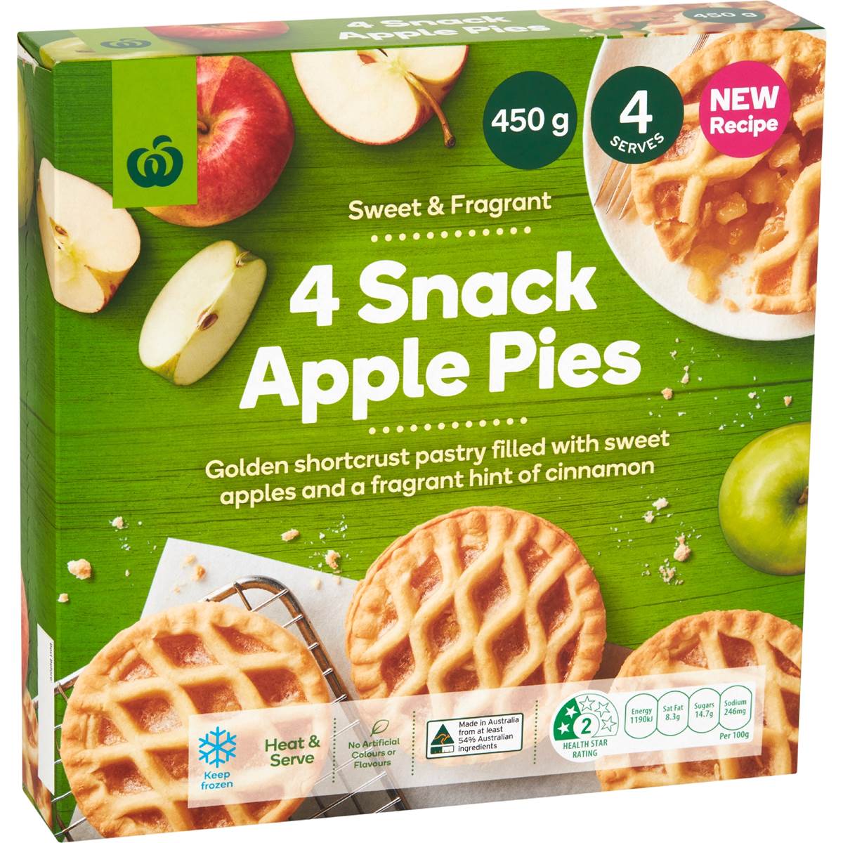 Woolworths Snack Apple Pies